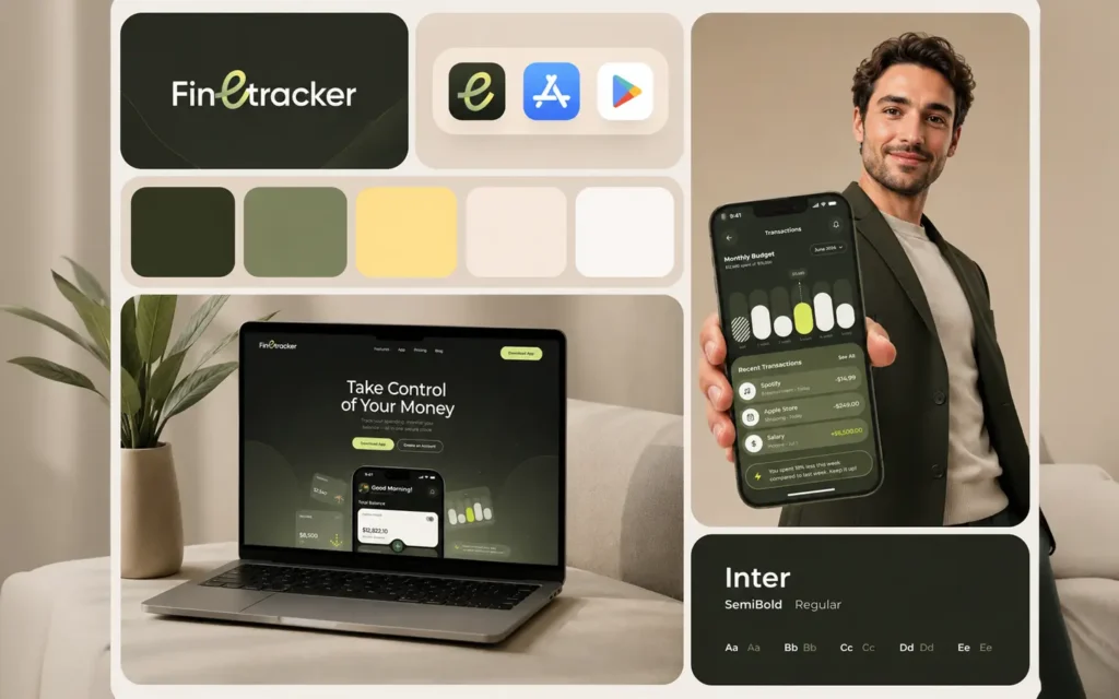 Finetracer branding